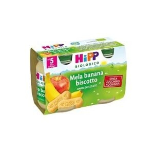 Hipp Bio Merenda Mela Banana E Biscotto 2 X 125 G