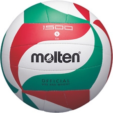 (08) Nr 10 Palloni Volley Molten Modello V5m1500 Ultra Touch New Design
