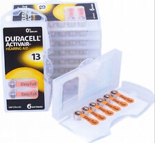 180 Pile Batterie Per Protesi Acustiche Duracell Activair Mod 13 Pr48