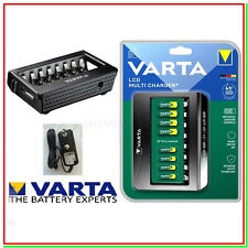 2 Pz. Varta Cons.varta Lcd Multi Charger+ 57681101401 Caricabatterie Universali Lcd