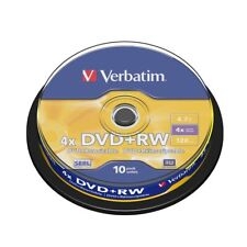 200 Dvd+rw Verbatim 43488 Matt Silver 4,7gb Riscrivibili Azo 4x Cake - 10x20 Pz