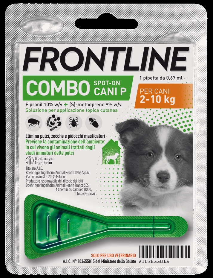 3 Confezioni (+m) Frontline Tri-act 6 Pipette X Cani 40-60 Kg Antiparassitario