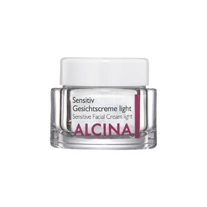 3x Crema Viso Alcina S Sensitiv Light Cosmetici Nutrienti 50ml
