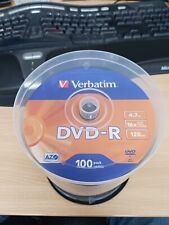 400 Dvd-r Verbatim Matt Silver Azo 4,7gb 16x 120 Min Cake Box 43549