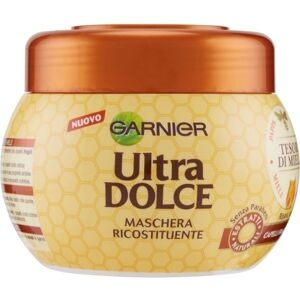 6pz Garnier Ultra Dolce Hair Remedy Tesori Di Miele Maschera Capelli Danneggiati