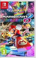 A Mario Kart 8 Deluxe Jeux Vidéo Switch Enfant Famille Amis Partie Ludique