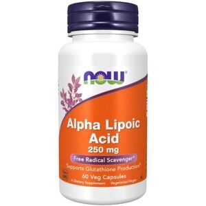 Acido Alfa Lipoico 250 Mg 60 Capsule Da Now Foods