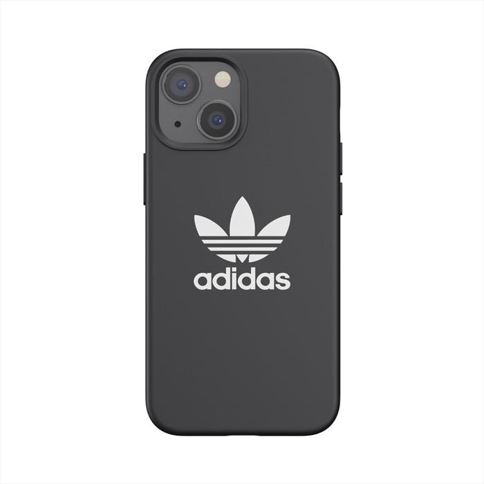 adidas cover in silicone per iphone 13 mini nero metallico uomo