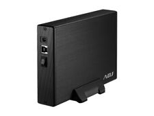 adj ah612 box 3.5 sata a usb 3.0 nero slim case alluminio