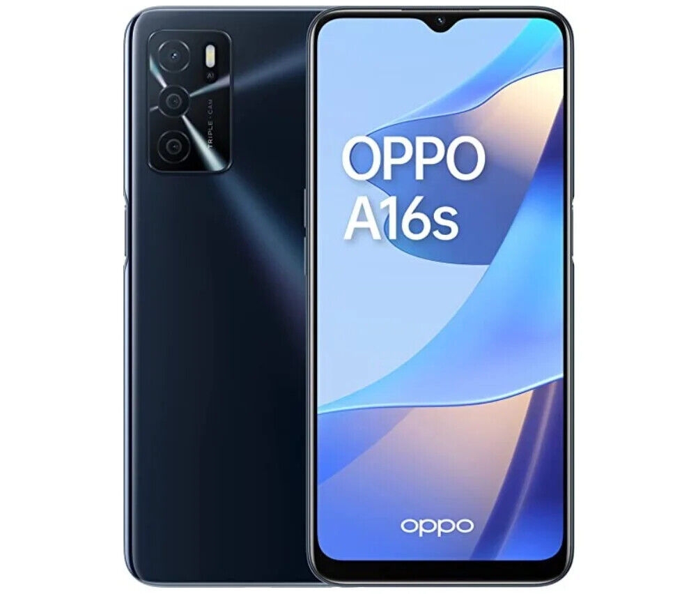 Aglow.it Oppo A16s Crystal Black 4+64gb Android 11 4g, Oppo A16s 6.52