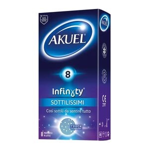 Akuel Infinity Preservativo Sottilissimo 8 Pezzi