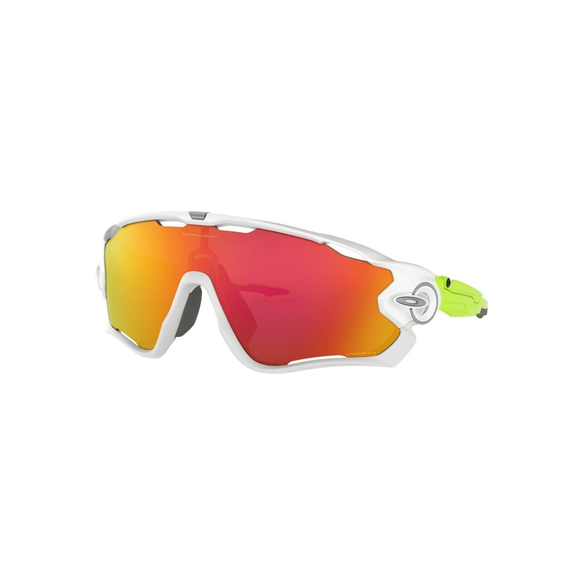 all4cycling occhiali oakley jawbreaker origins collection polished white prizm ruby donna