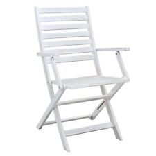 altri brand sedia con braccioli in legno bianco donna