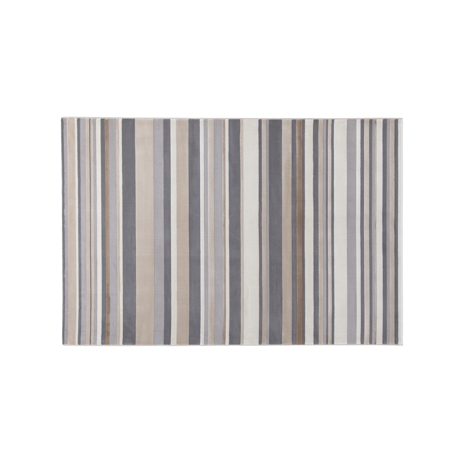 altri brand tappeto grigio vintage righe 150x80 cm step donna