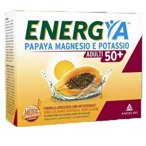 Angelini Energya Papaya Fermentata Magnesio E Potassio Adulti 50+ 14 Bustine