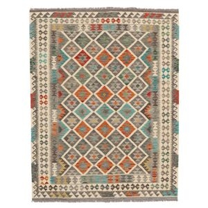 Annodato A Mano. Provenienza: Afghanistan Tappeto Kilim Afghan Old Style Tappeto 151x197 Marrone/arancione (lana, Afghanistan)