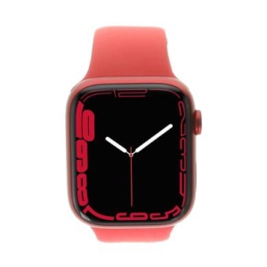 apple watch series 7 gps 45mm alluminio rosso cinturino sport rosso - ricondizionato - come nuovo - grade a+