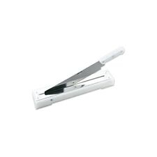 arcos utensili professionali - taglia-baccal padellae - lama acciaio inossidabile 440 mm (17.32 inches) - polietilene colore bianco grigio donna