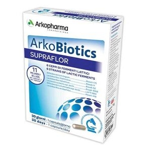 Arkobiotics® Supraflor Integratore Alimentare 30 Capsule Arkopharma