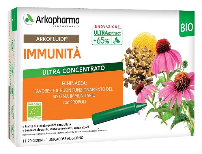 arkofluidi immunita' propoli echinacea bio 20 fialoidi 15 ml