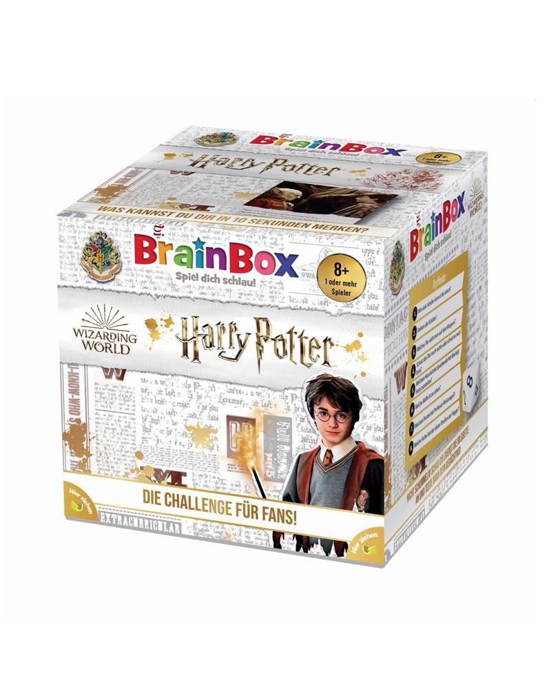 asmodee brainbox: harry potter - gioco da tavolo