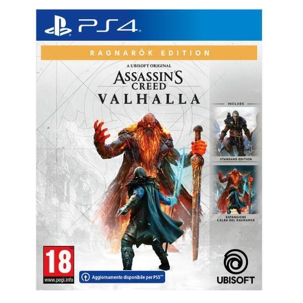 Assassin's Creed Valhalla Ragnarok Edition Ps4 Playstation 4 Ubisoft