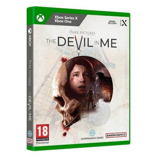 bandai namco entertainment the dark pictures anthology the devil in me - xbox serie x nero donna