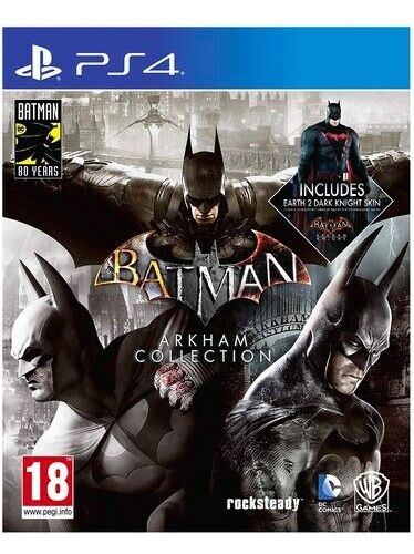 Batman Arkham Collection Playstation 4 Ps4 Warner 18+