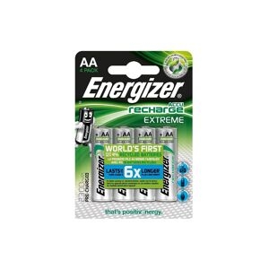 Batteria 200 X Energizer Recharge Extreme Aa 2300 Mah Nimh Carina (blister 50x4) 