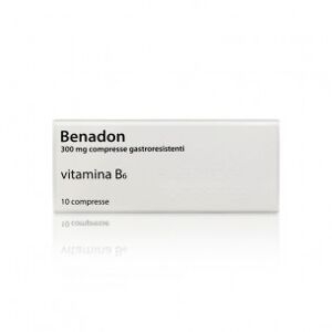 Bayer Benadon 300 Mg - Integratore Per Carenza Di Vitamina B6 10 Compresse