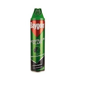 Baygon Insetticida Spray Scarafaggi E Formiche Plus Ml. 400 (12 Pezzi) - Baygon