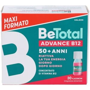be-total betotal advance b12 30 flaconcini da 7 ml donna