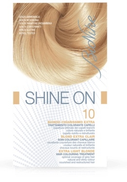 bionike shine on colore capelli biondo 10