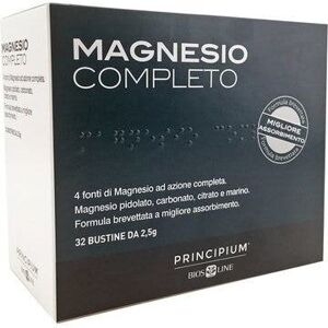 Bios Line Principium Magnesio Completo 32 Bustine - 2 Confezioni + Omaggio
