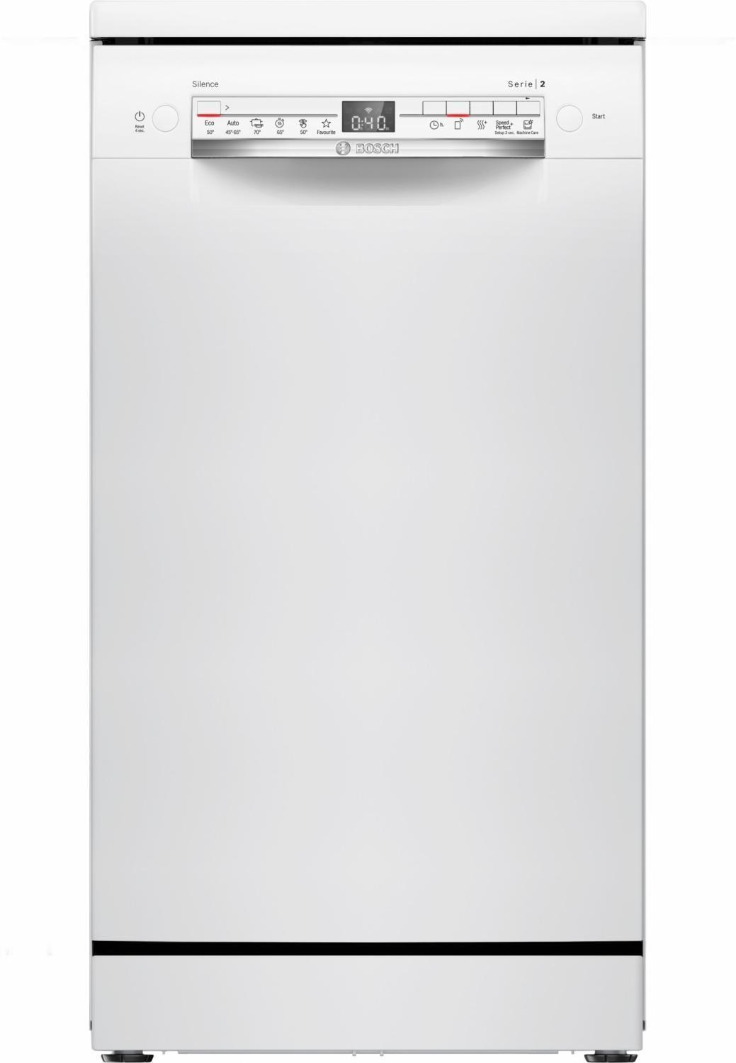 Bosch Sps2hkw58e Lavastoviglie Slim 45cm 10 Coperti Wifi Bianco Classe E