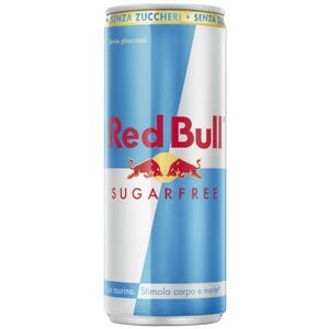 Bull Energy Drink Sugar Free 250 Ml - Bevanda Energetica Silver/light Blue