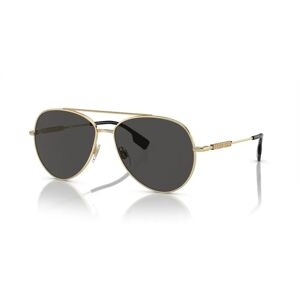 burberry occhiali da sole be3147 cod. colore 110987 pilot oro donna