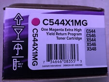 C544x1mg, Cartuccia Toner Ad Alto Rendimento Lexmark Magenta Per C544, X544s