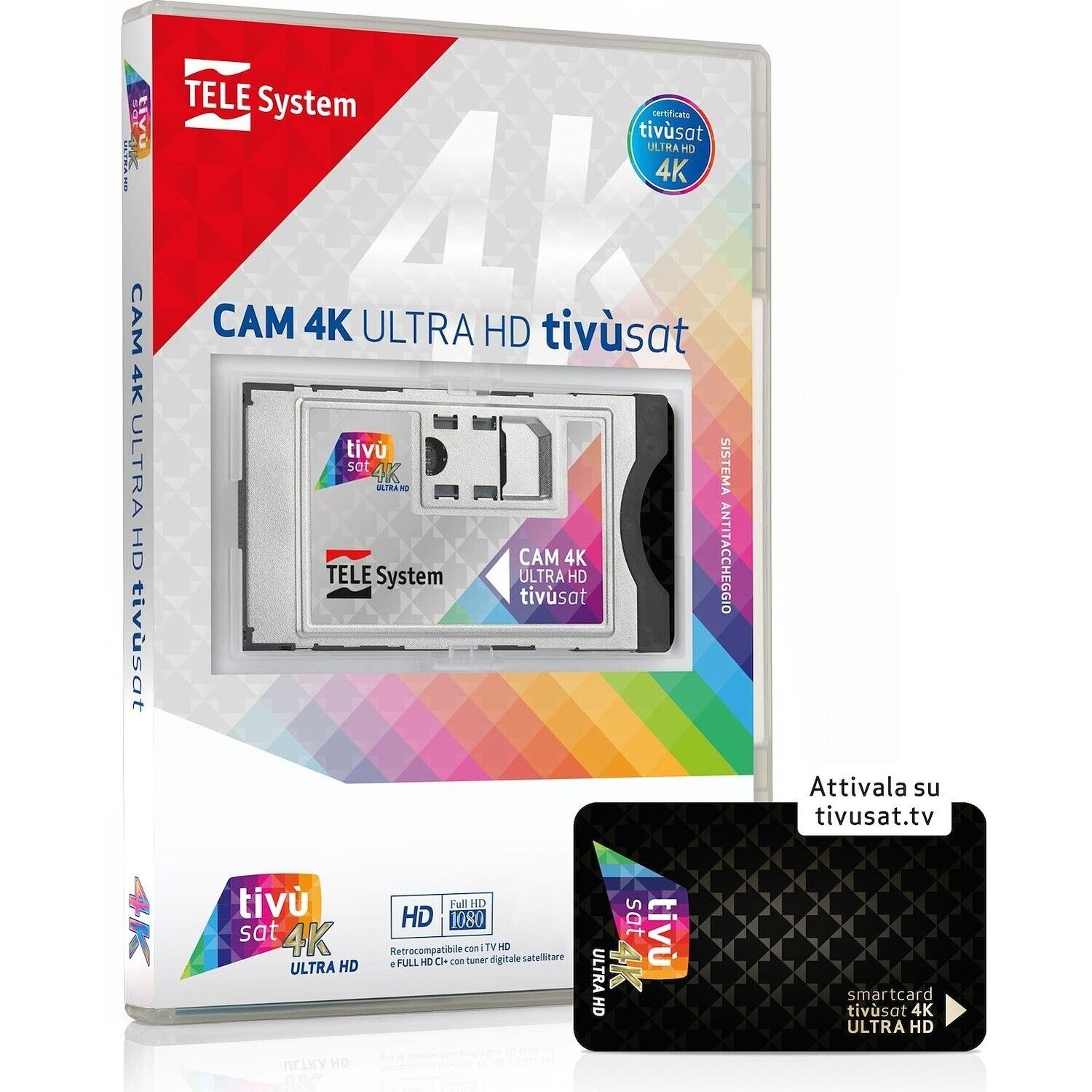 Cam Tivusat 4k Con Card Nuovo
