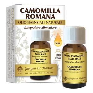 camomilla romana olio essenziale naturale 5 ml