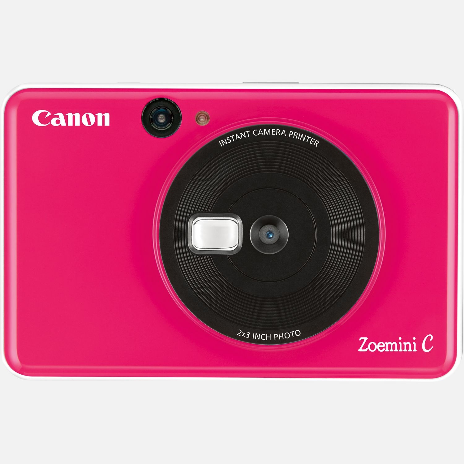 canon fotocamera istantanea zoemini c, bubblegum pink
