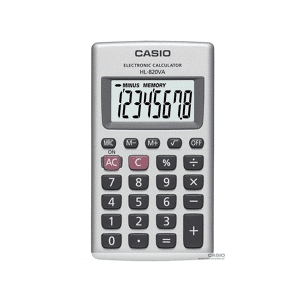 Casio Calcolatrice Hl-820va