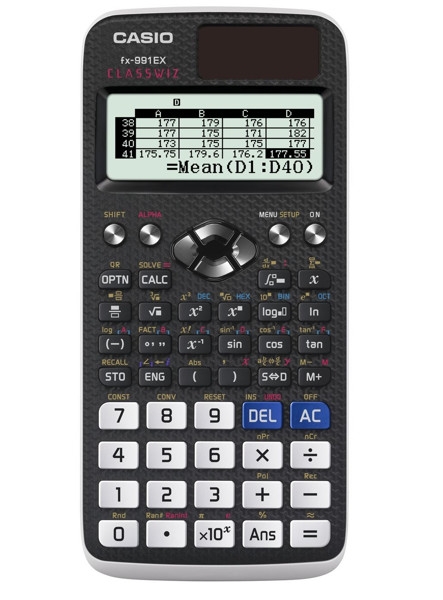 Casio Fx-991ex Calcolatrice Con Display Lcd Scientifico Avanzato 552 Cul02