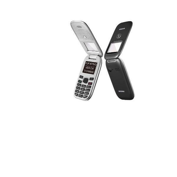 Cellulare Brondi 10278080 Stone+ Dual Sim Black Black