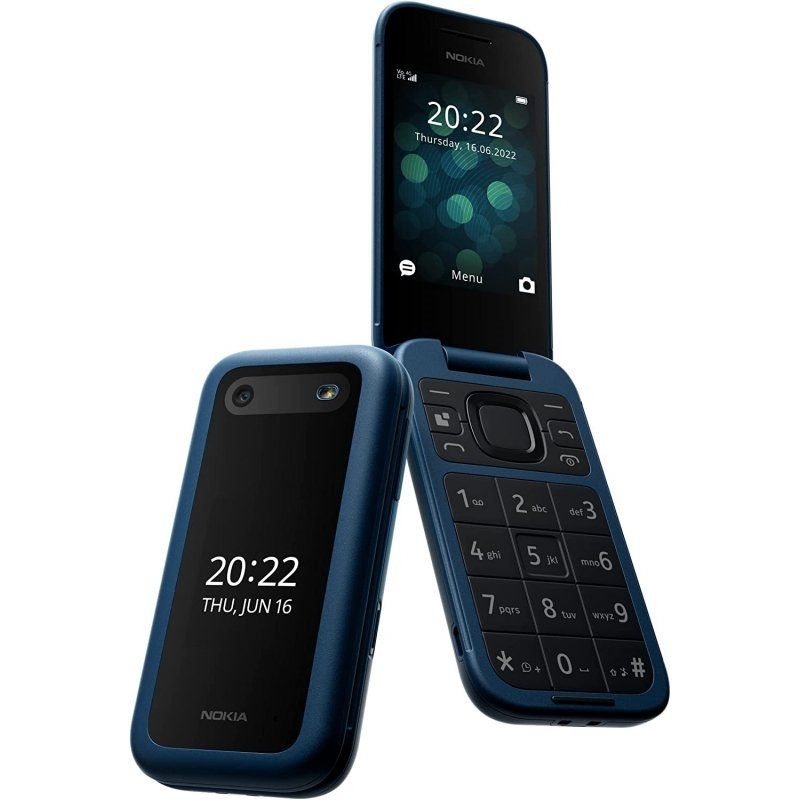 Cellulare Nokia 1gf011opg1a02 2660 Flip 4g Dual Sim Blue Blue
