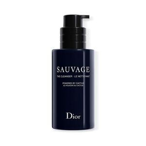 Christian Dior Sauvage Il Detergente Detergente Viso – Carbone Nero E Cactus – Purificante, Non Secca La Pelle 125 Ml