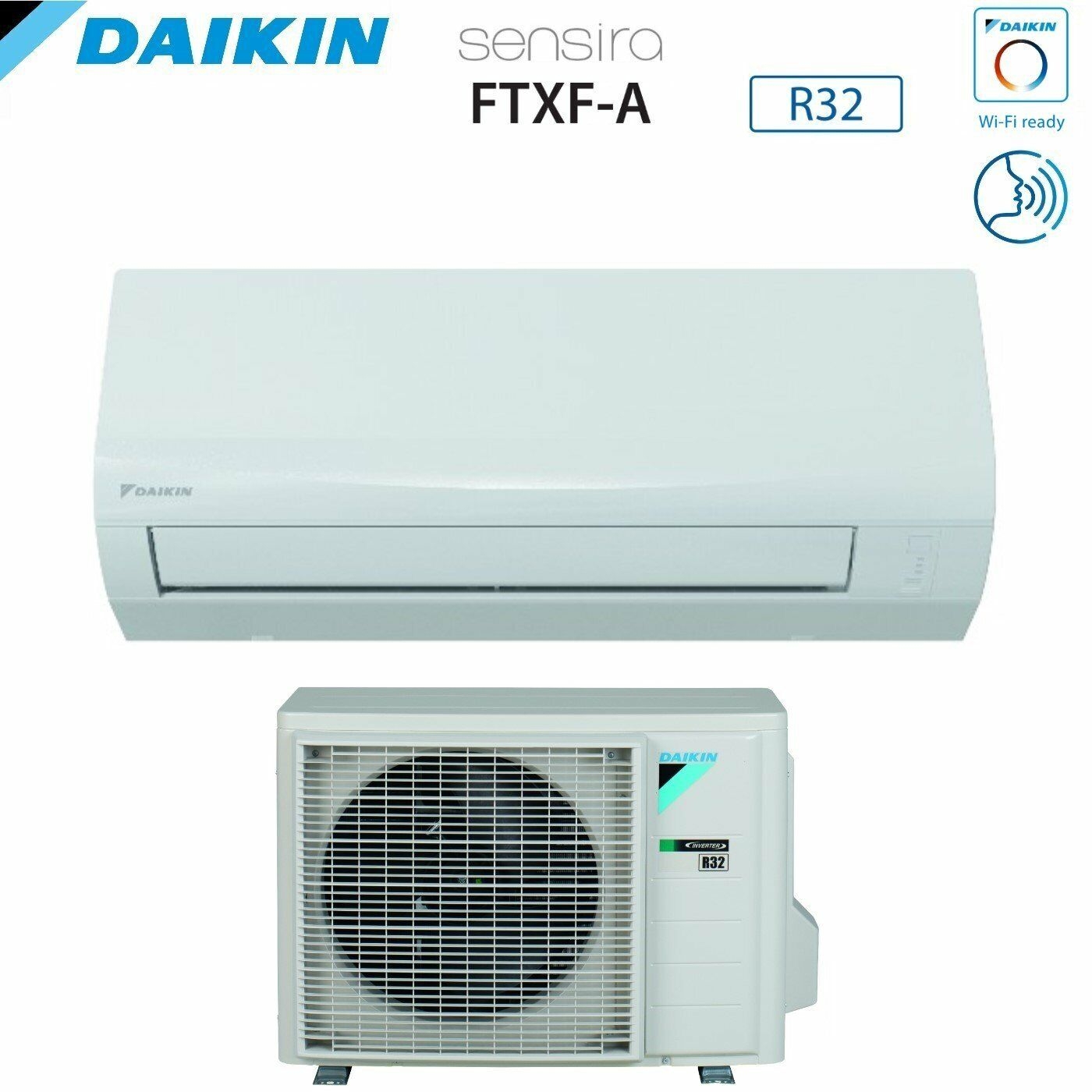 Climatizzatore Condizionatore Daikin Ecoplus Sensira 12000 Btu Ftxf35a R-32 