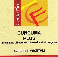 Curcuma Plus Integratore Alimentare 100 Capsule Cento Fiori