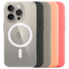 Custodia In Silicone Apple Iphone 15 Pro Con Magsafe - Nero