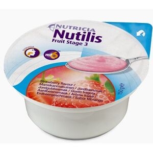 Danone Nutricia Spa Soc.ben. Nutilis Fruit Stage 3 Fragola Nutricia 3x150g - Supplemento Nutrizionale Completo
